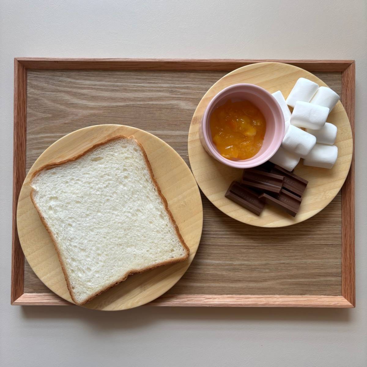 フジパン公式の「ふわとろんマシュマロトースト」のレシピ