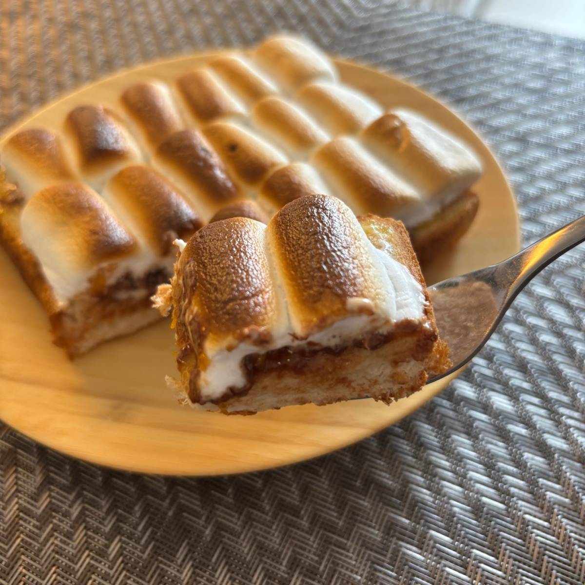 フジパン公式の「ふわとろんマシュマロトースト」のレシピ