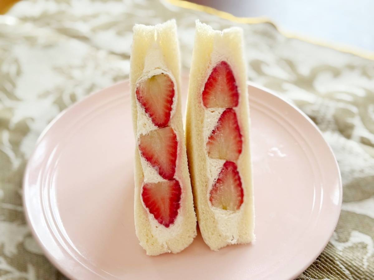 いちご＆ホイップサンド