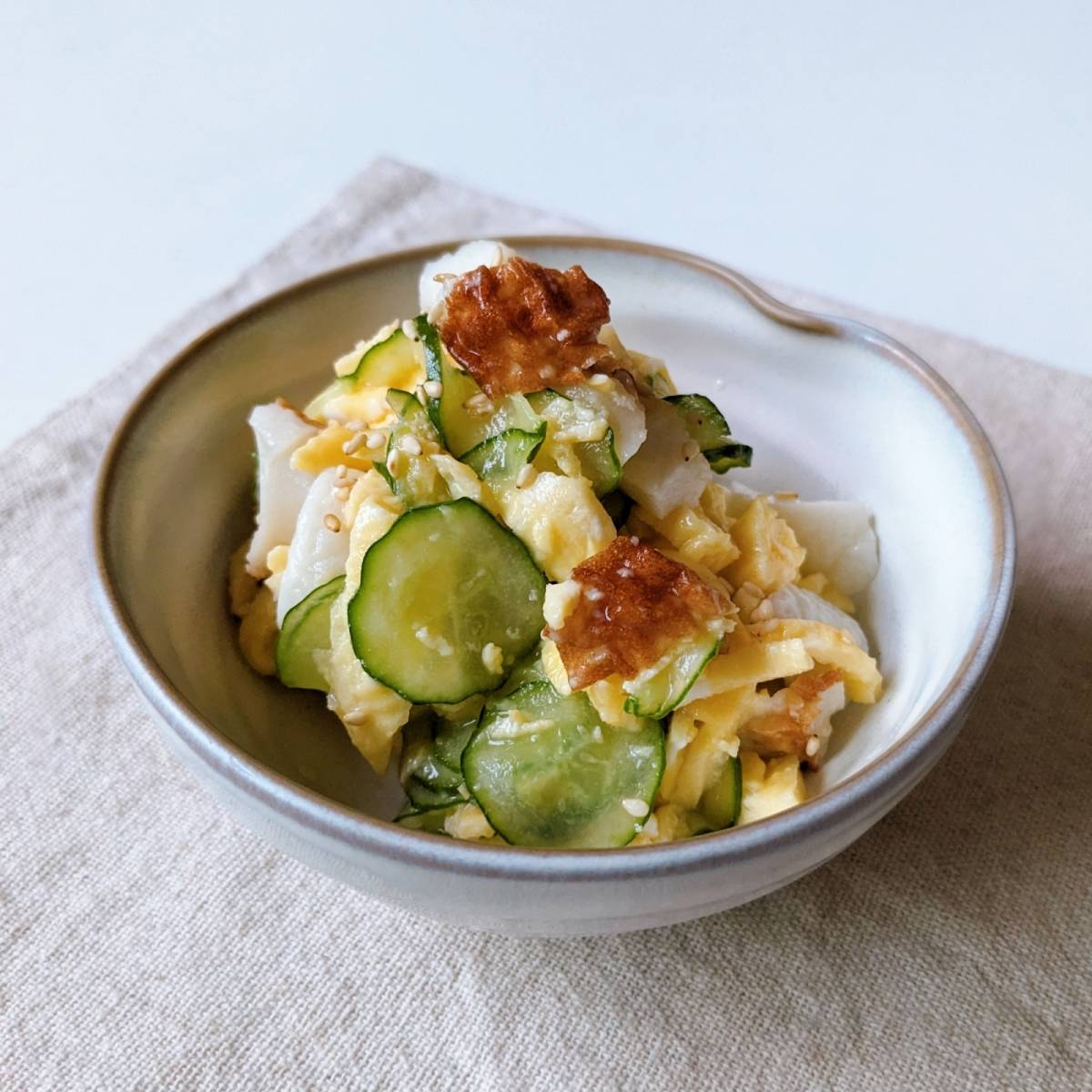 JA全農公式の「ちくわの酢の物」のレシピ