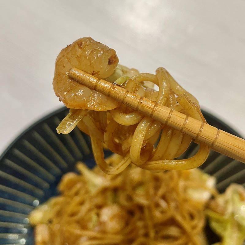 マルちゃん公式の「和風アレンジ海鮮しょうゆ焼そば」のレシピ
