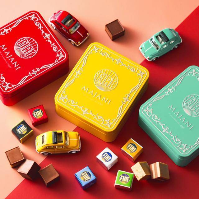 FIAT チョコレート・ミニカーセット缶 マイアーニ