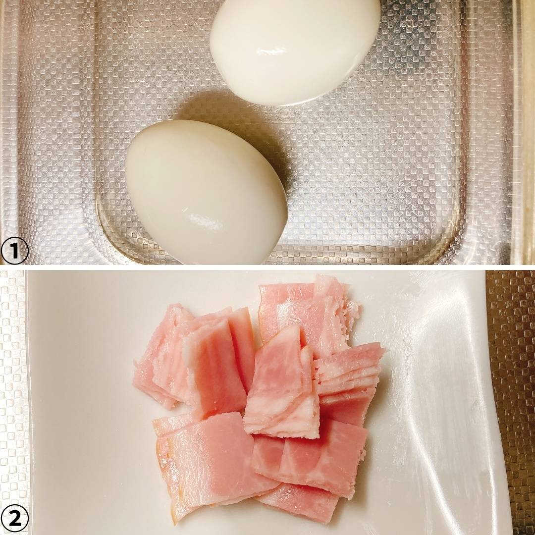 JA全農公式の「ピザ風ゆでたまご」のレシピ