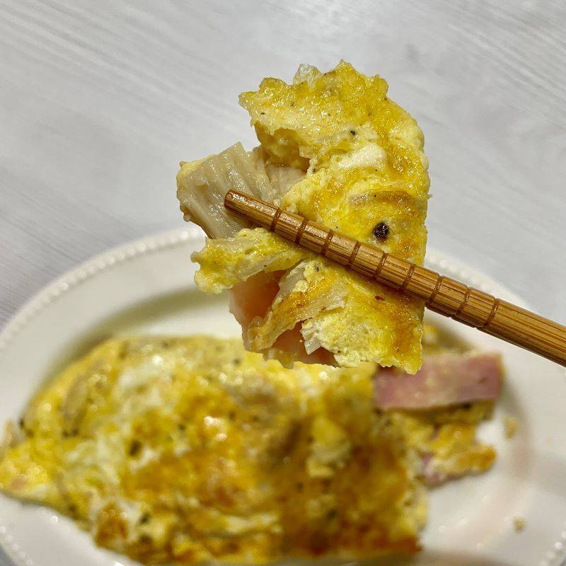 JAグループ公式の「えのきのオムレツ」のレシピ