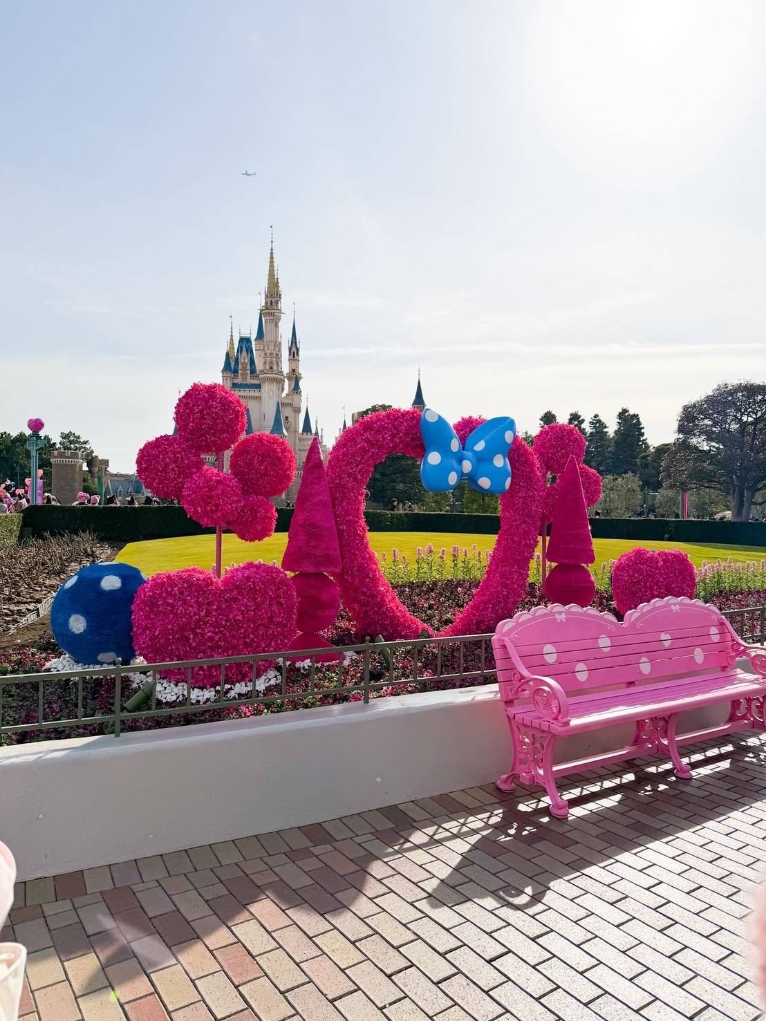 ディズニー・パルパルーザ “ミニーのファンダーランド”のデコレーション