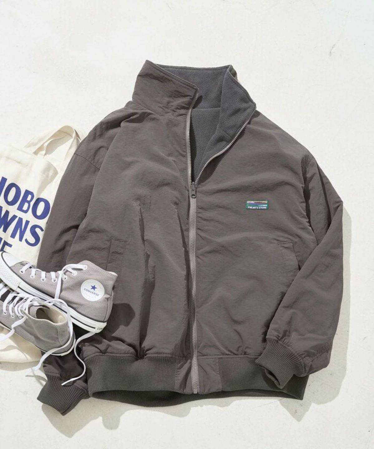 FREAK'S STORE OUTDOORS リバーシブル スタンドカラー ブルゾン【限定展開】 25AW