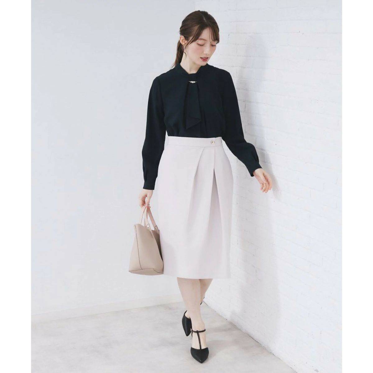 授業参観の秋コーデ