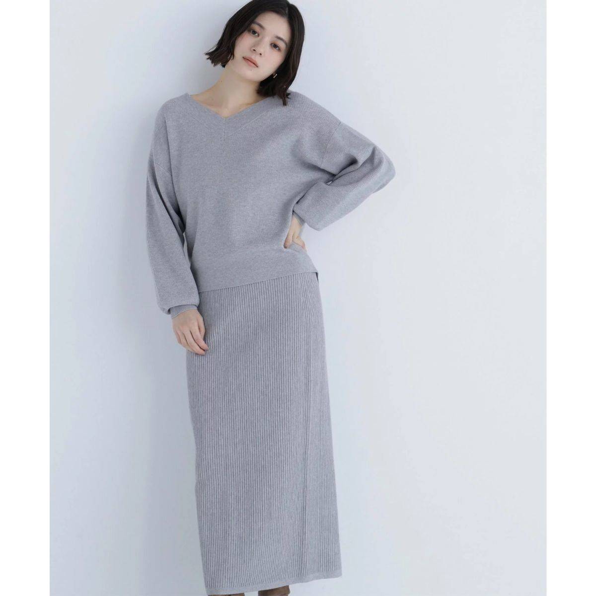 授業参観の冬コーデ