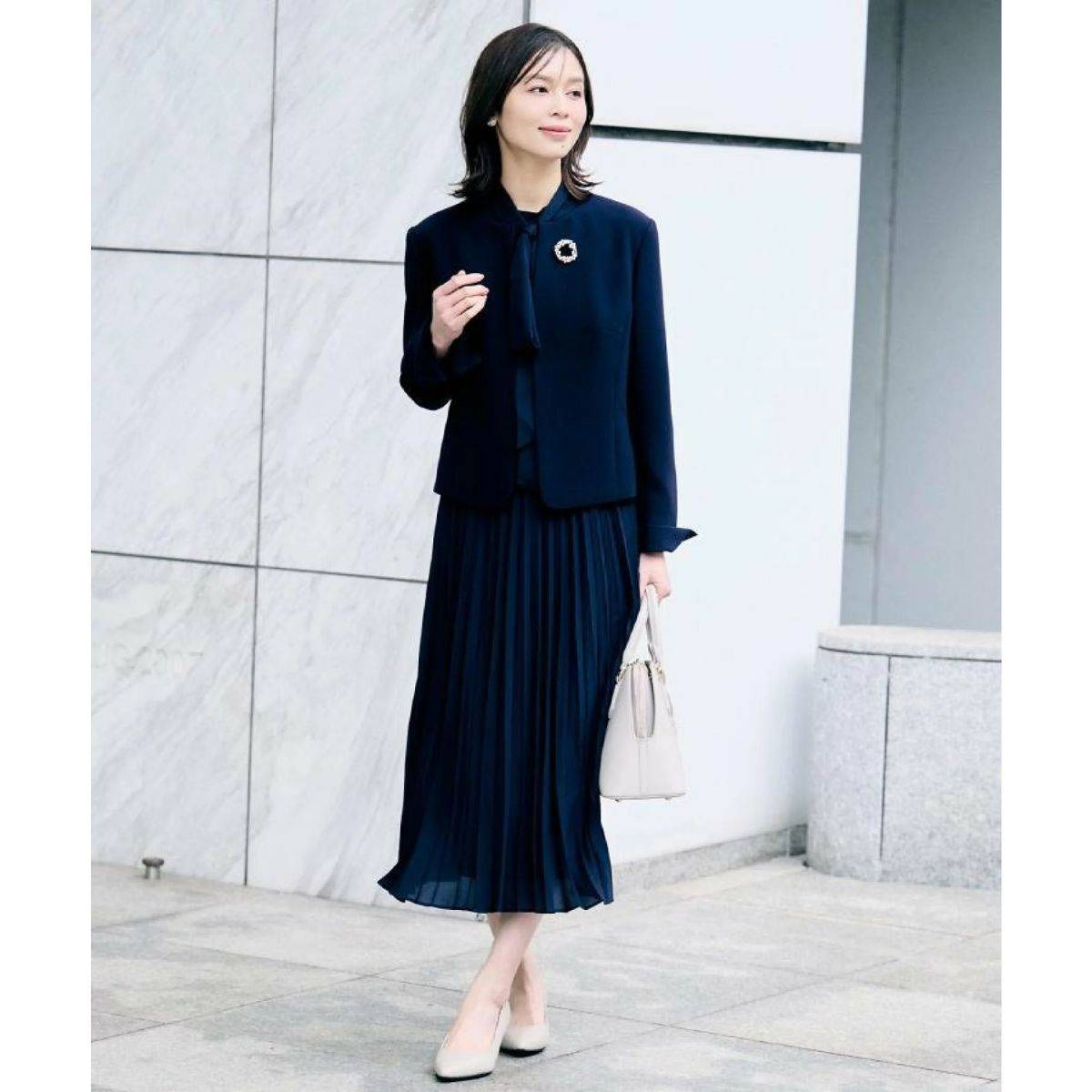 授業参観の秋コーデ