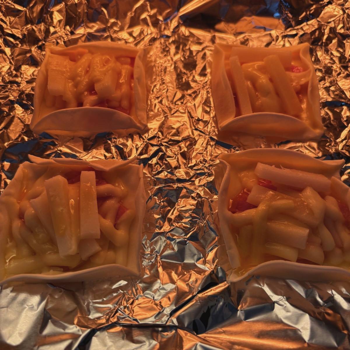 モランボン公式の「ベーコンとチーズのガレット風」のレシピ