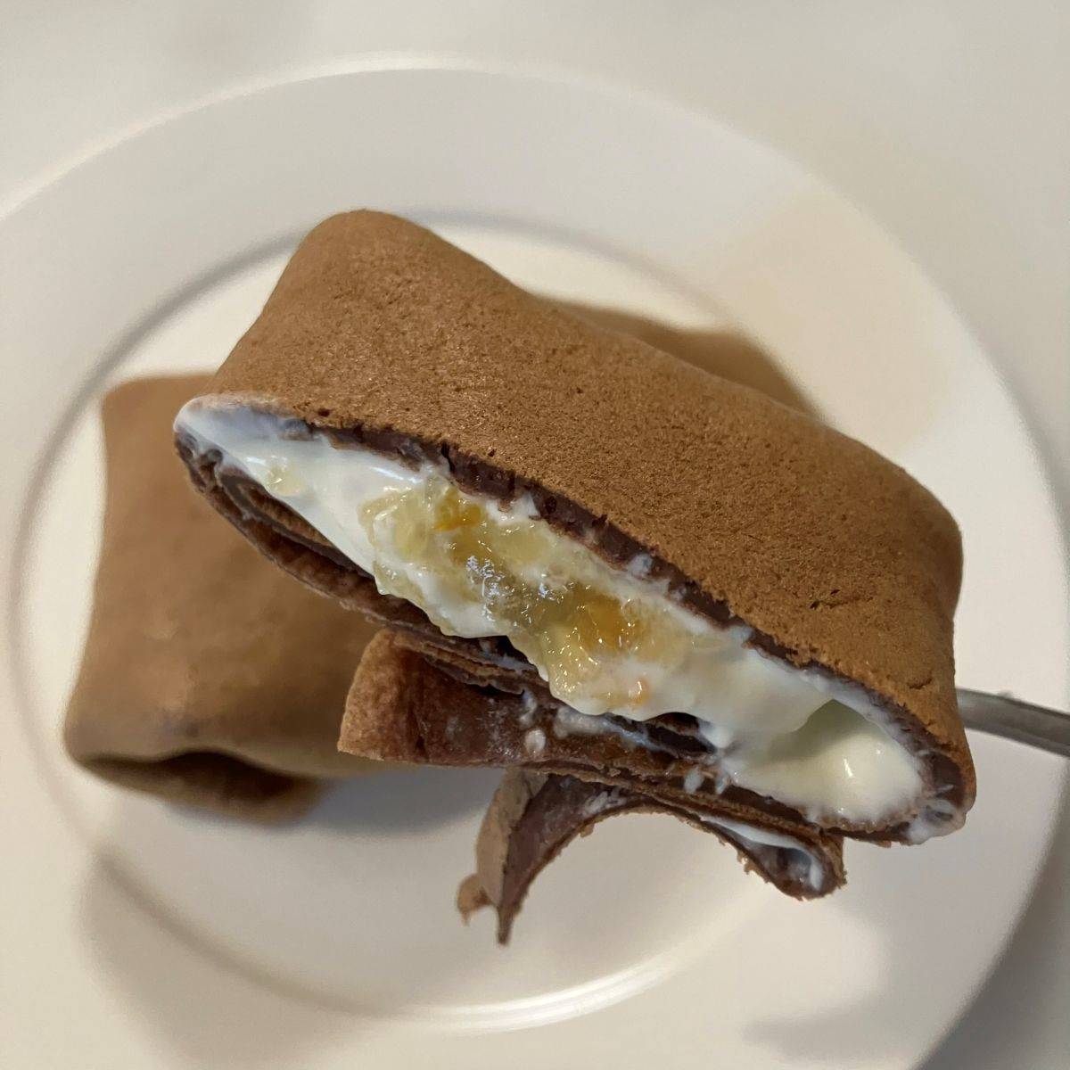 森永公式の「クリームチーズのクレープ包みinフルーツ」のレシピ