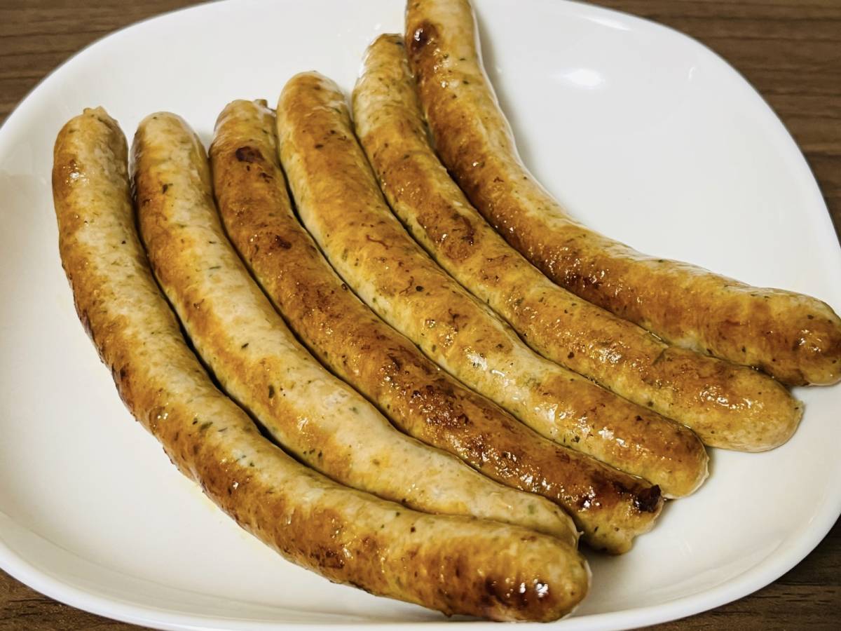 パリッと焼き目をつけたよ！