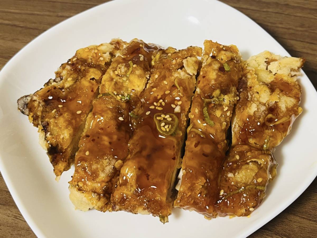 とろりとした南蛮あんかけ♪