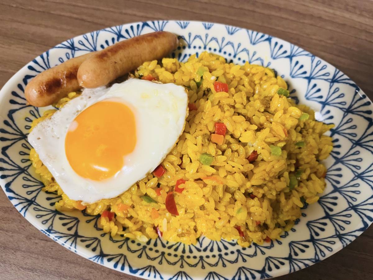 まるで喫茶店のカレーピラフ！