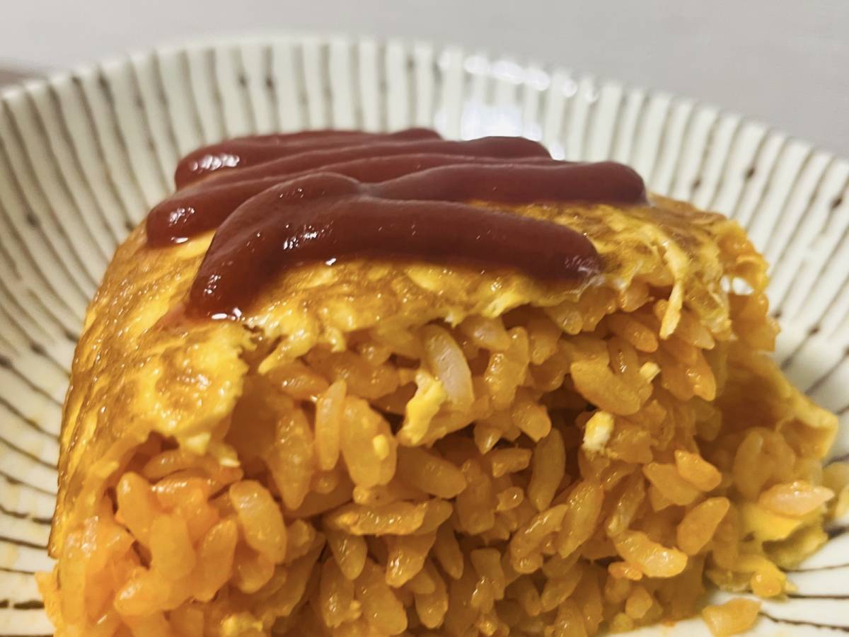 面倒なオムライスが簡単にできるよ♪