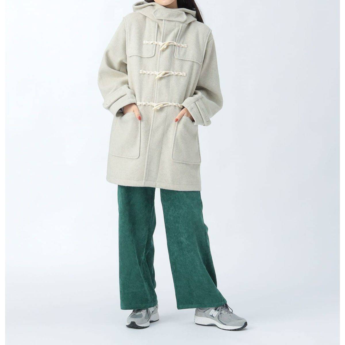 BEAMS HEART ダックフル ミドル コート