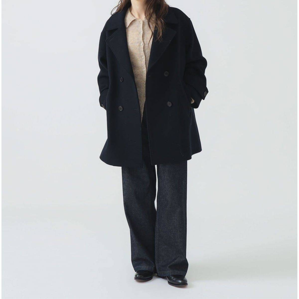 B:MING by BEAMS オーバー ピーコート