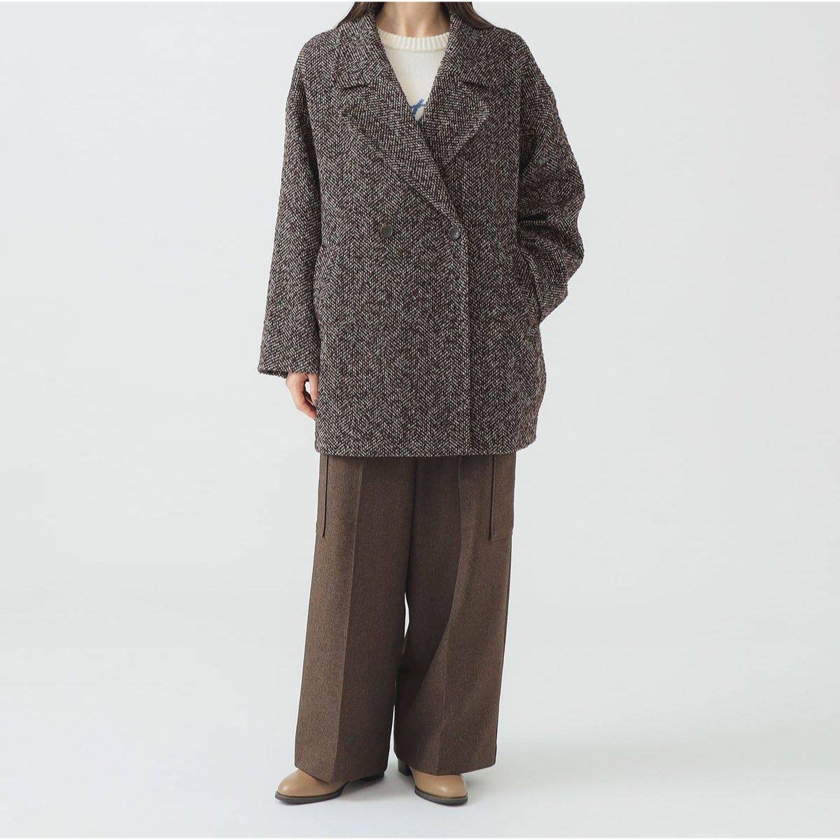 B:MING by BEAMS ヘリンボーン コート