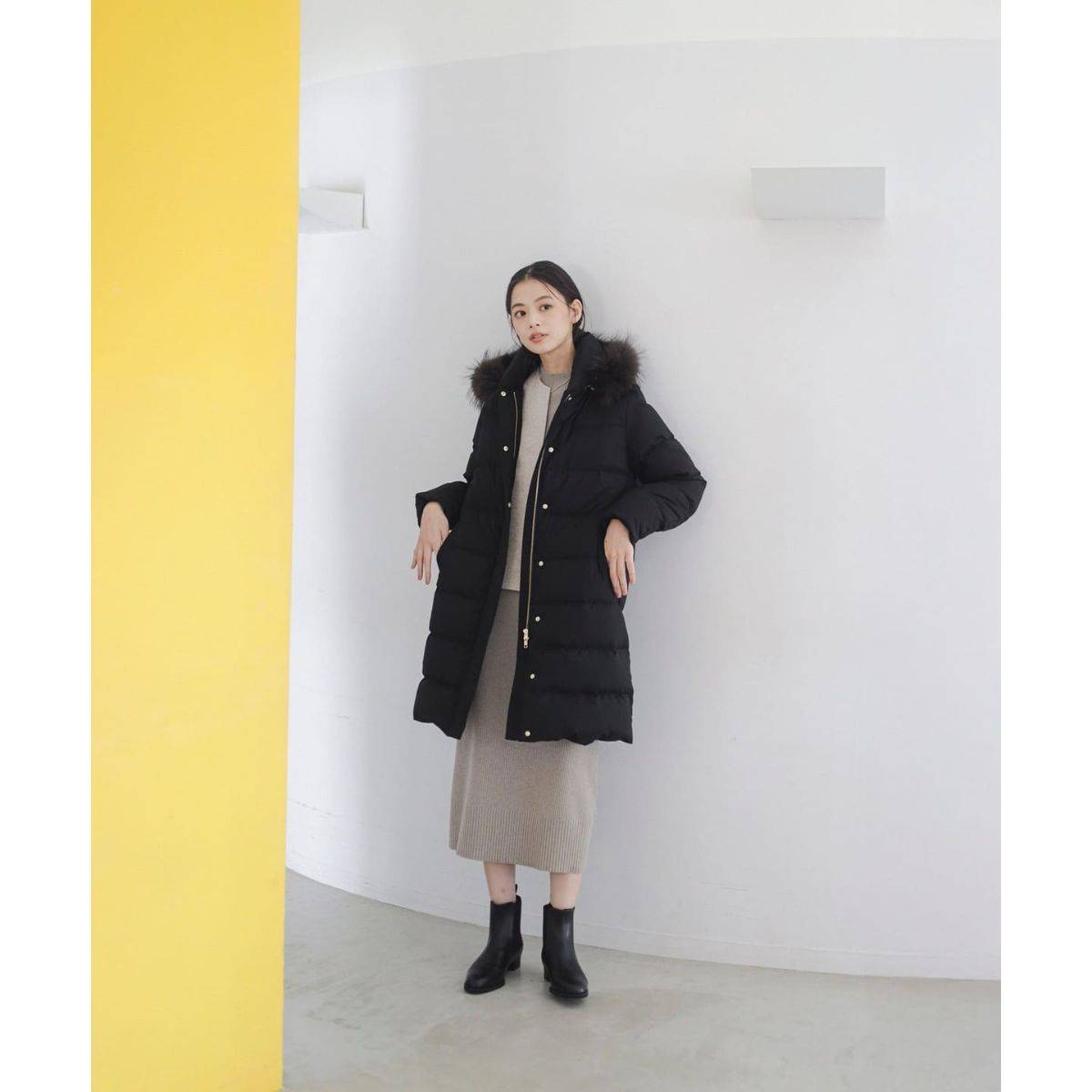 B:MING by BEAMS 河田 ロング ダウンコート