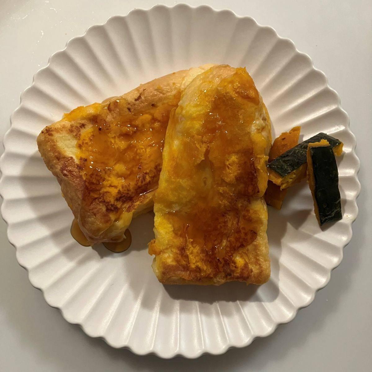 ヤマザキ公式の「かぼちゃのフレンチトースト」のレシピ