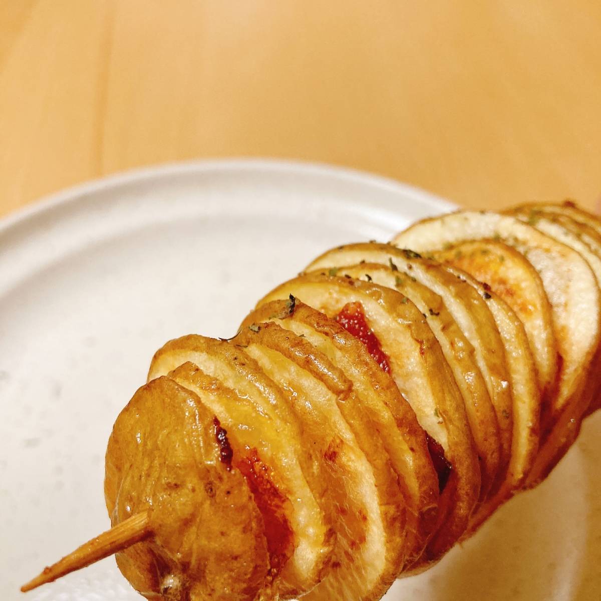 JAグループ公式の「”トルネードポテト” 屋台の味を簡単・激安で作る♪」のレシピ