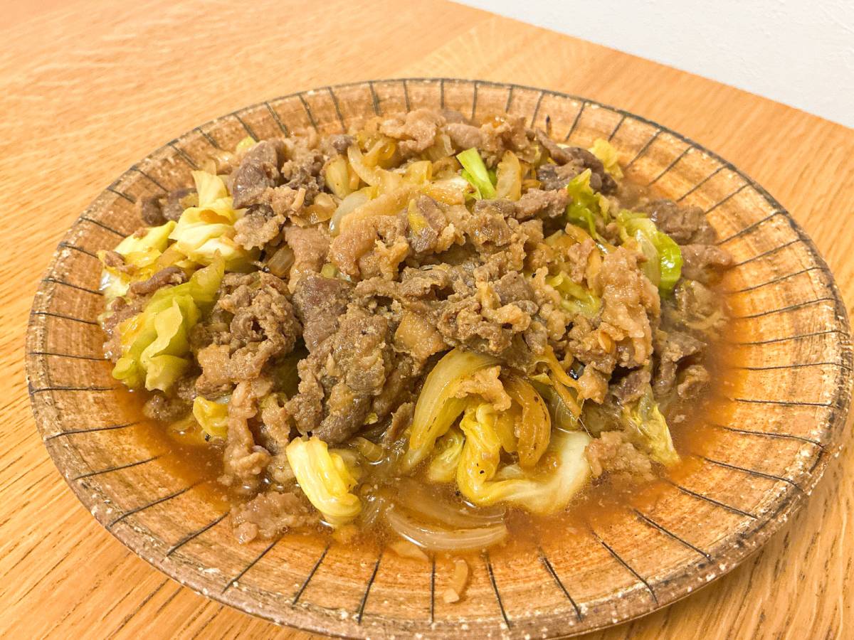 野菜を加えてアレンジしてみたよ！