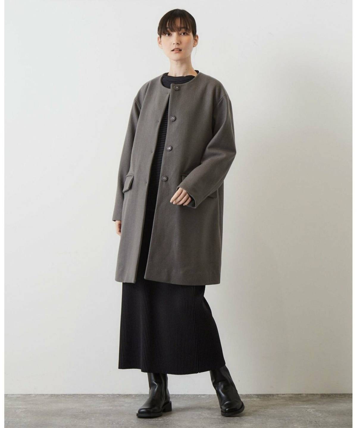 1月の東京ワンピースコーデ