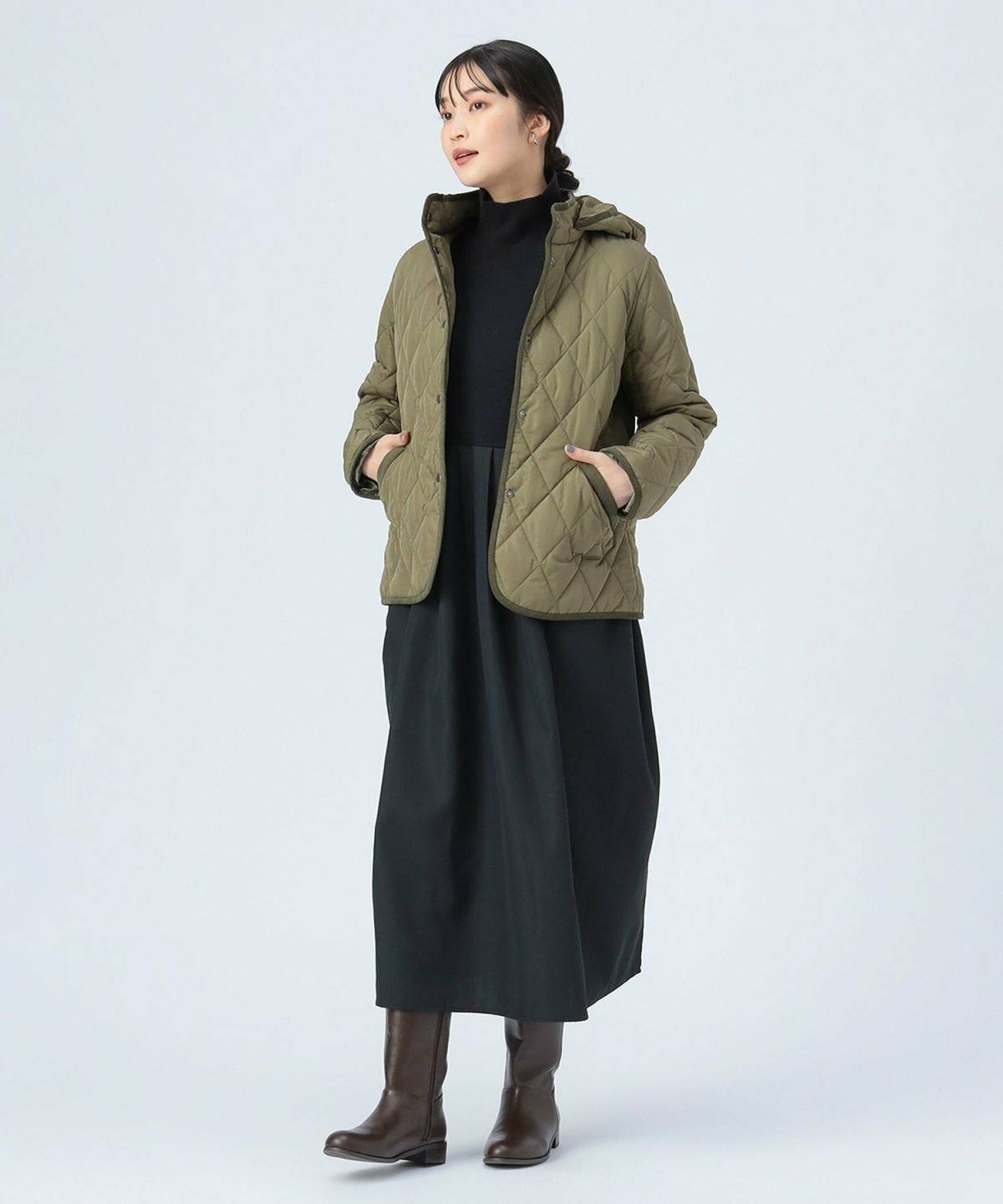 1月の東京ワンピースコーデ