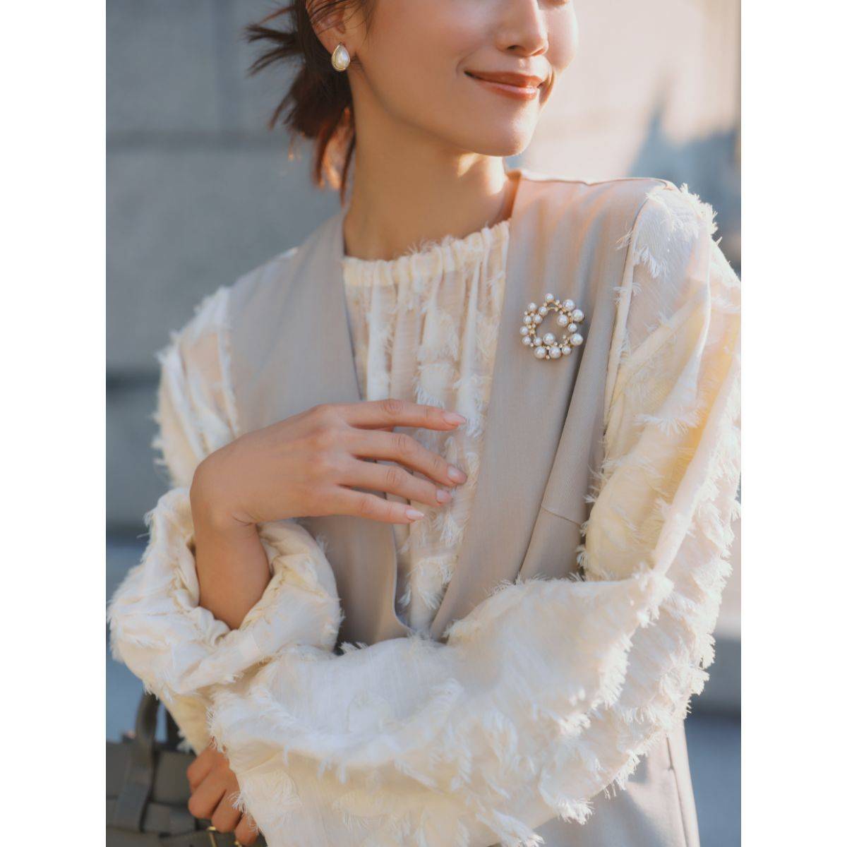 BEAMS HEART Vネック コンビネゾン