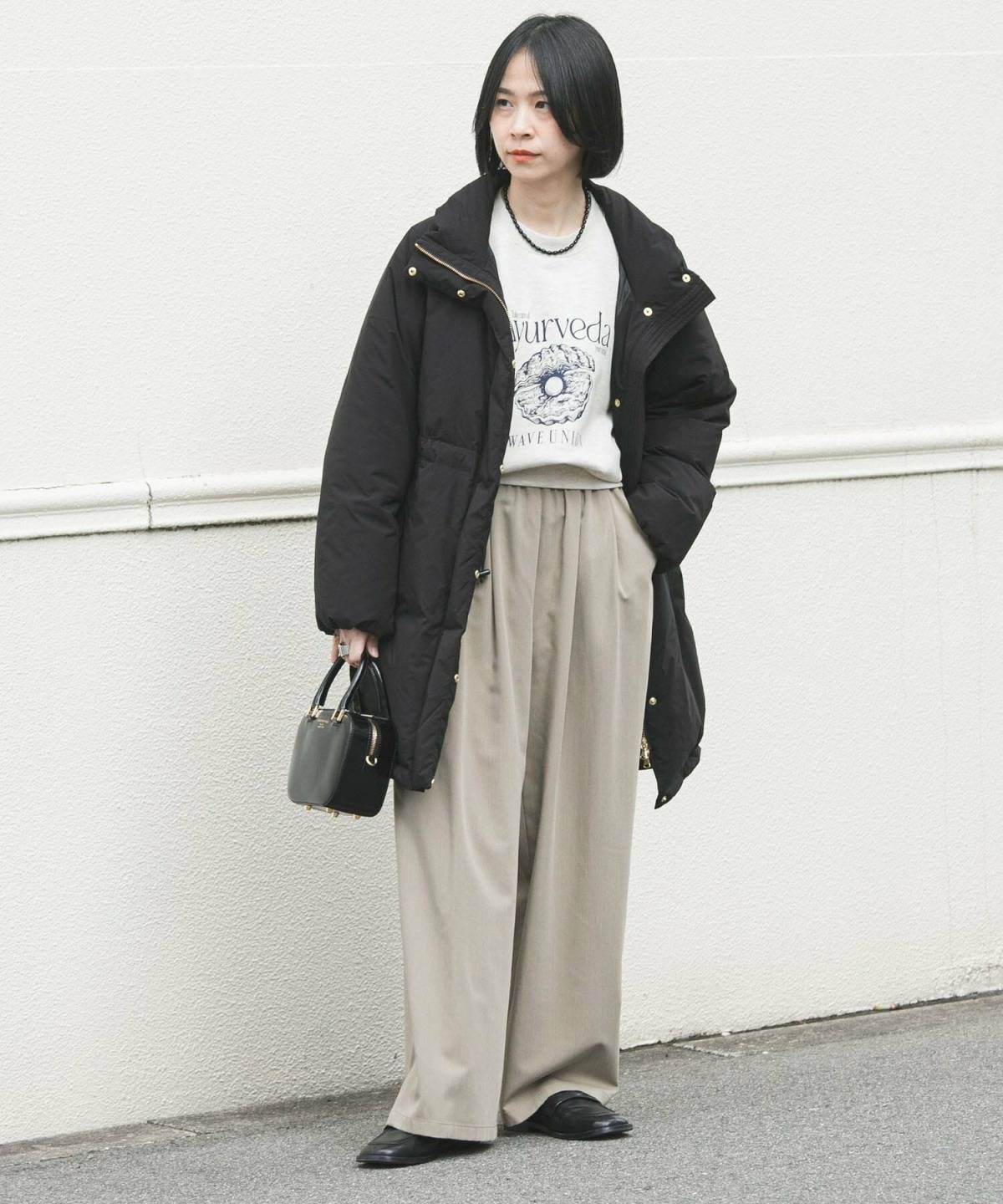 1月の東京パンツコーデ