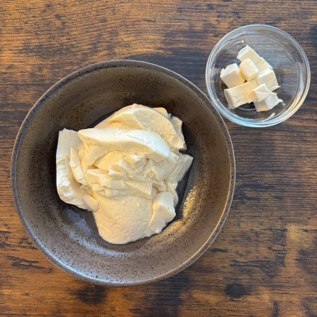 ヤマキ公式の「10分で作れる「おかかと桜えびのチーズ豆腐」」のレシピ