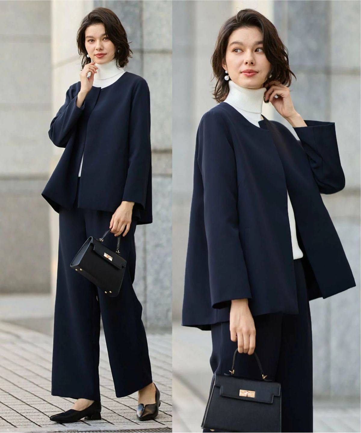 A part by 【セレモニー】ツイードライクセットアップ