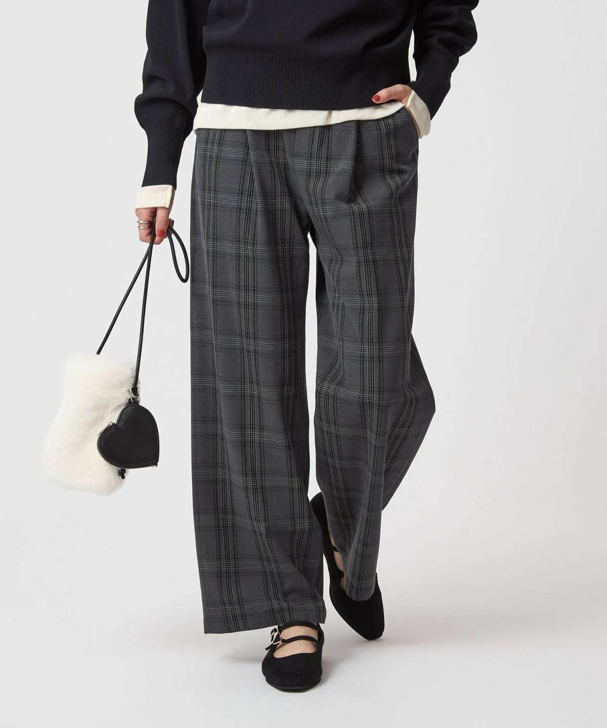 UNITED ARROWS green label relaxing オルマイウラキモウワイドパンツ