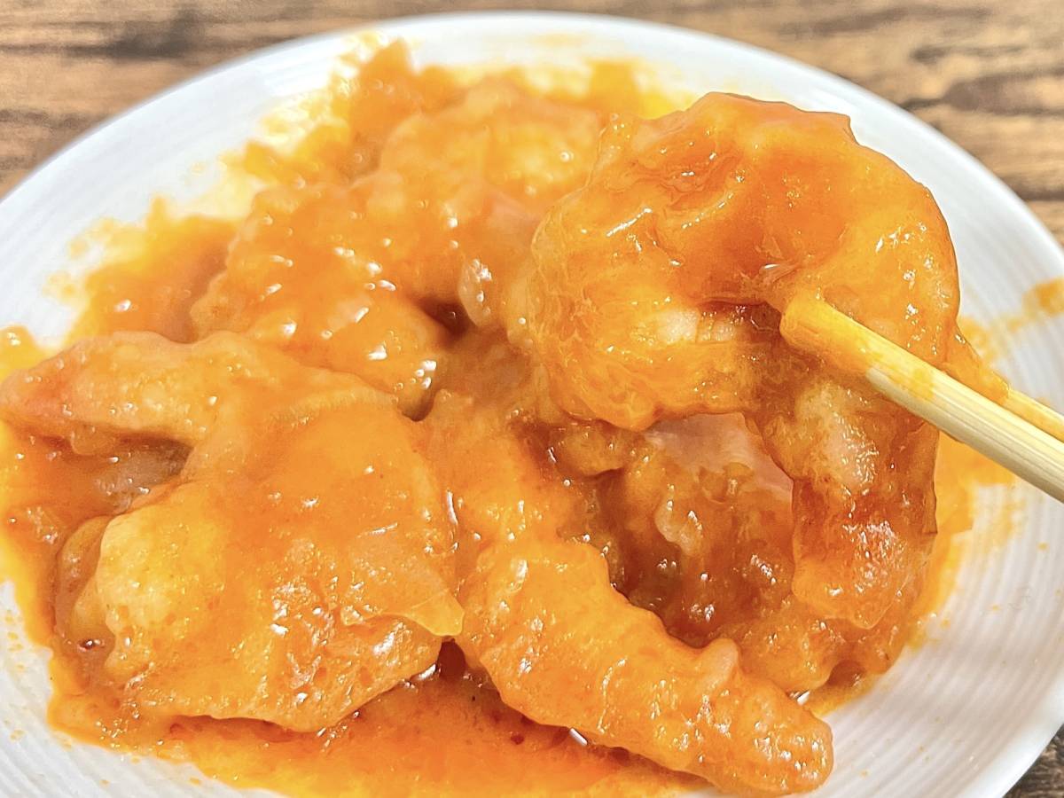 ピリ辛の味付けが食欲をそそるよ♪