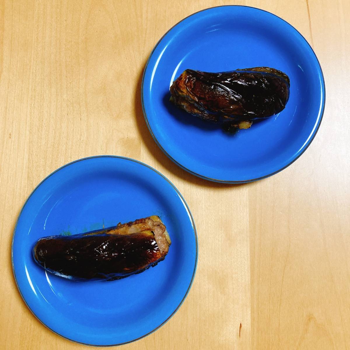 JAグループ公式の「ナスの挽肉はさみの照り焼き風」のレシピ	