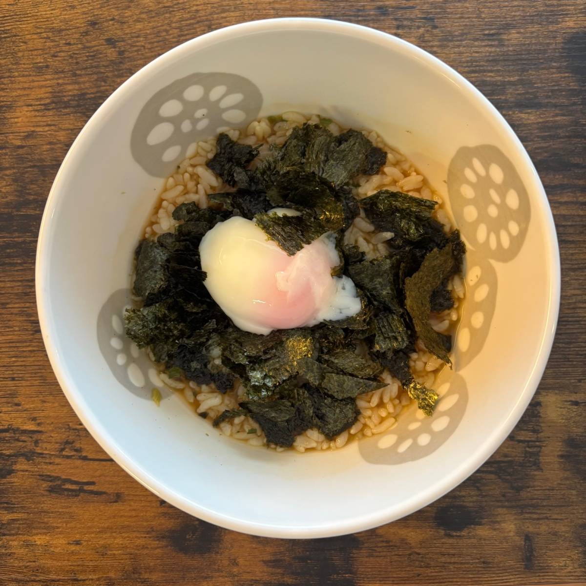 サッポロ一番公式の「サッポロ一番でお変わり のり雑炊」のレシピ