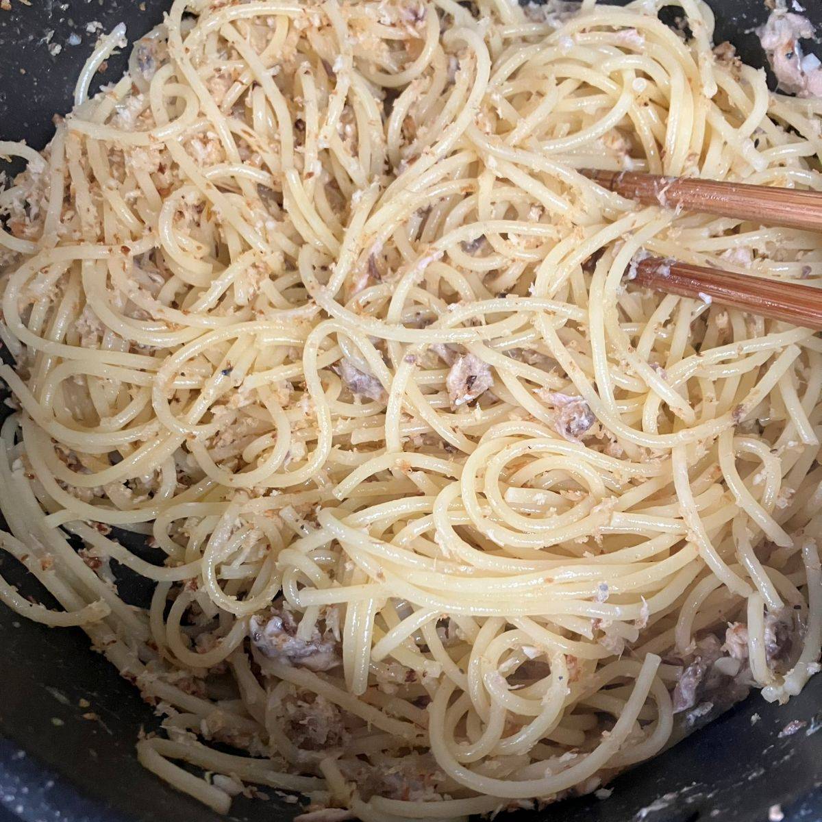 マ・マー公式の「シチリア風スパゲティ」のレシピ