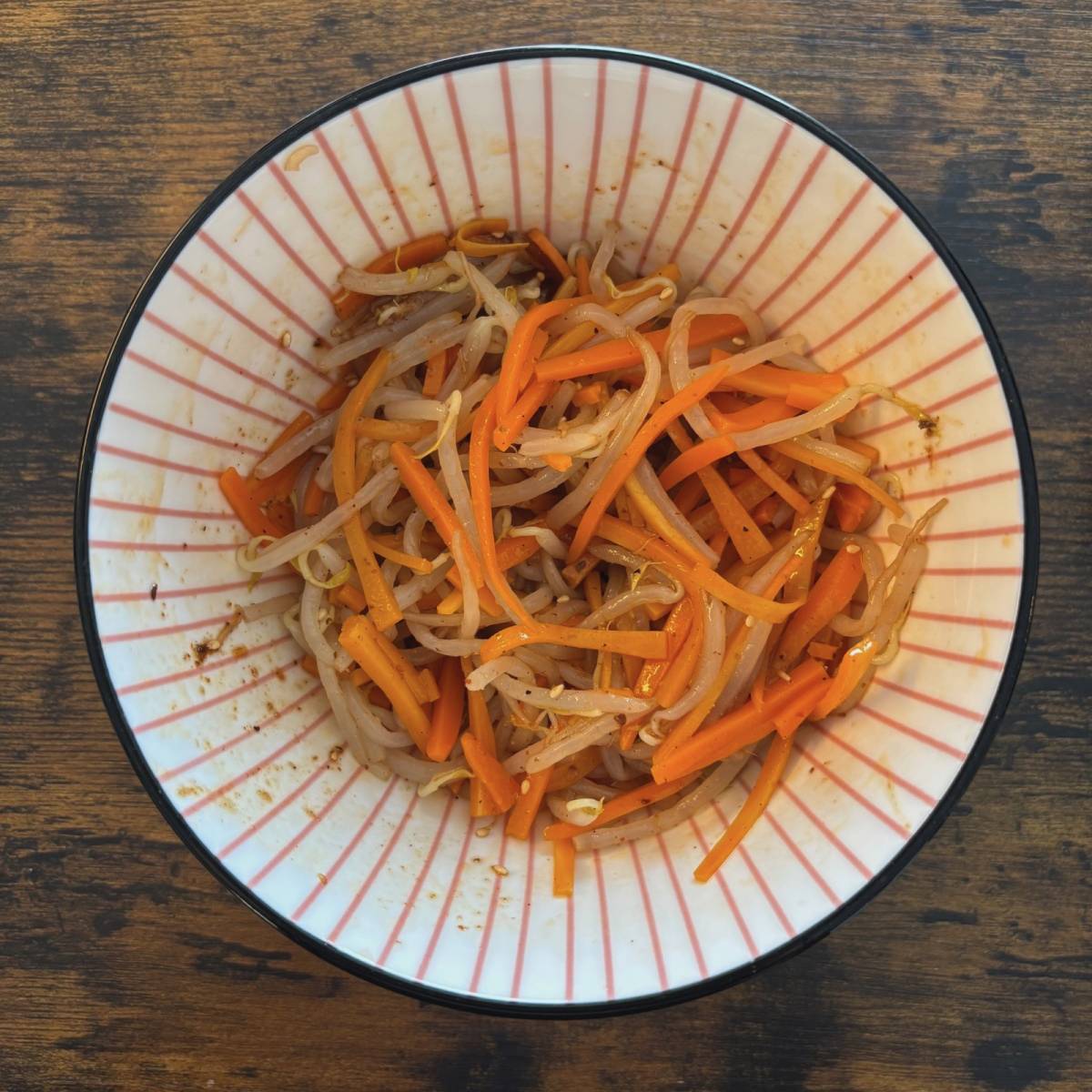 JAグループ公式の「もやし人参のナムル」のレシピ