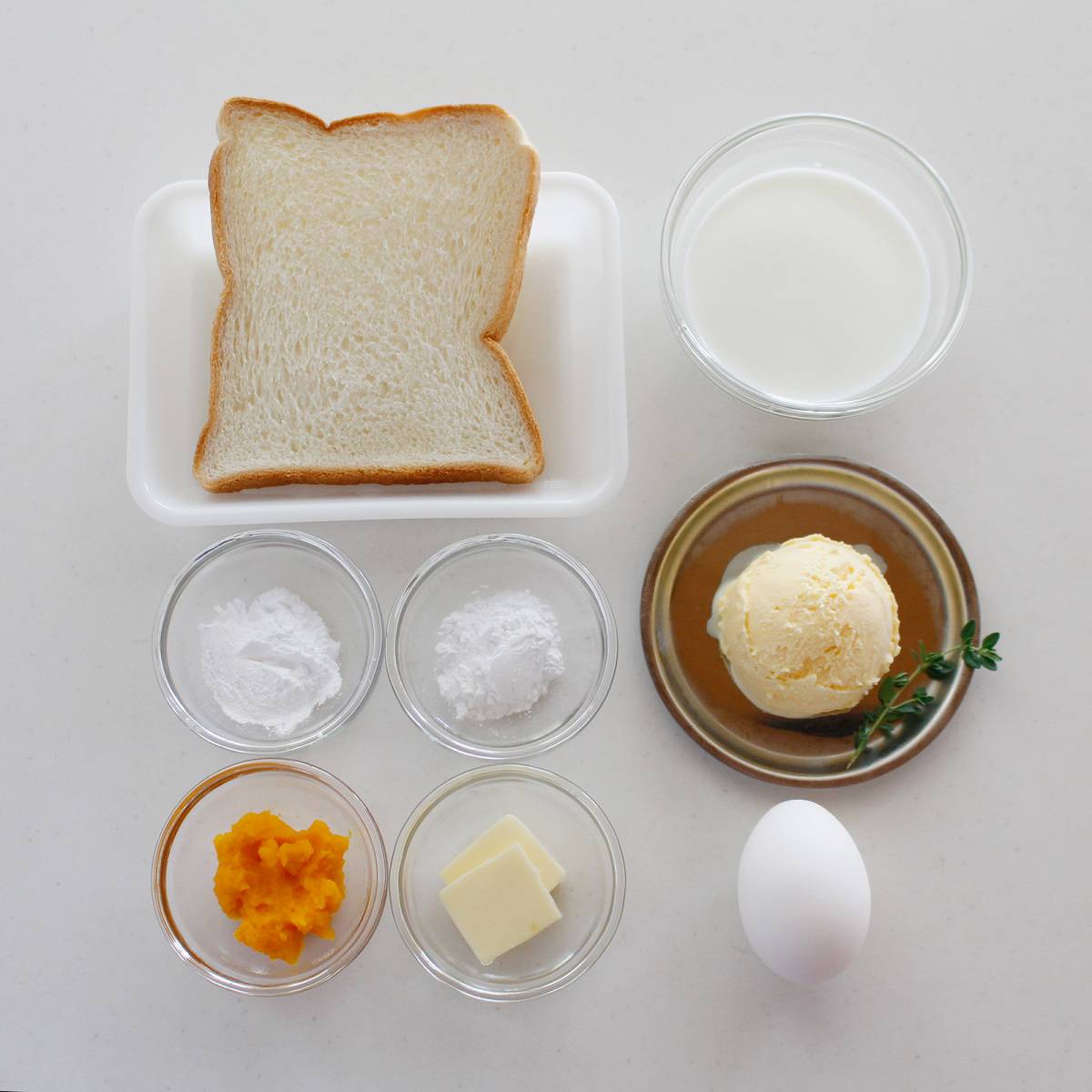 フジパン公式の「ほっくりかぼちゃのフレンチトースト」のレシピ