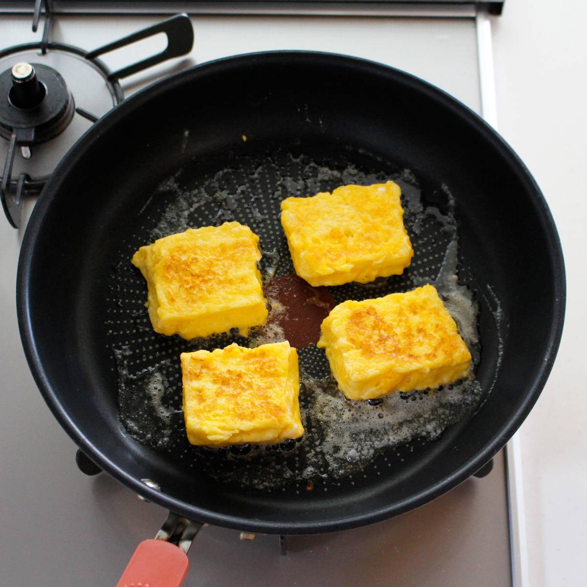 フジパン公式の「ほっくりかぼちゃのフレンチトースト」のレシピ