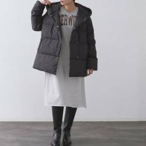 “ダサい”を卒業♪「黒ダウン」を使ったおしゃれなレディースコーデ12選