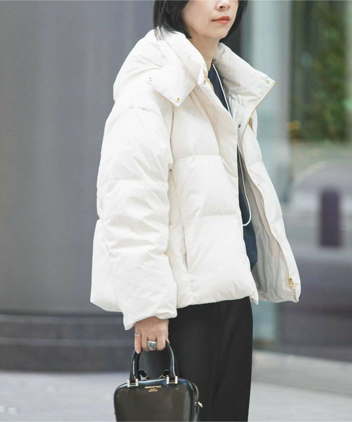 URBAN RESEARCH 2WAYフーデットダウンコート