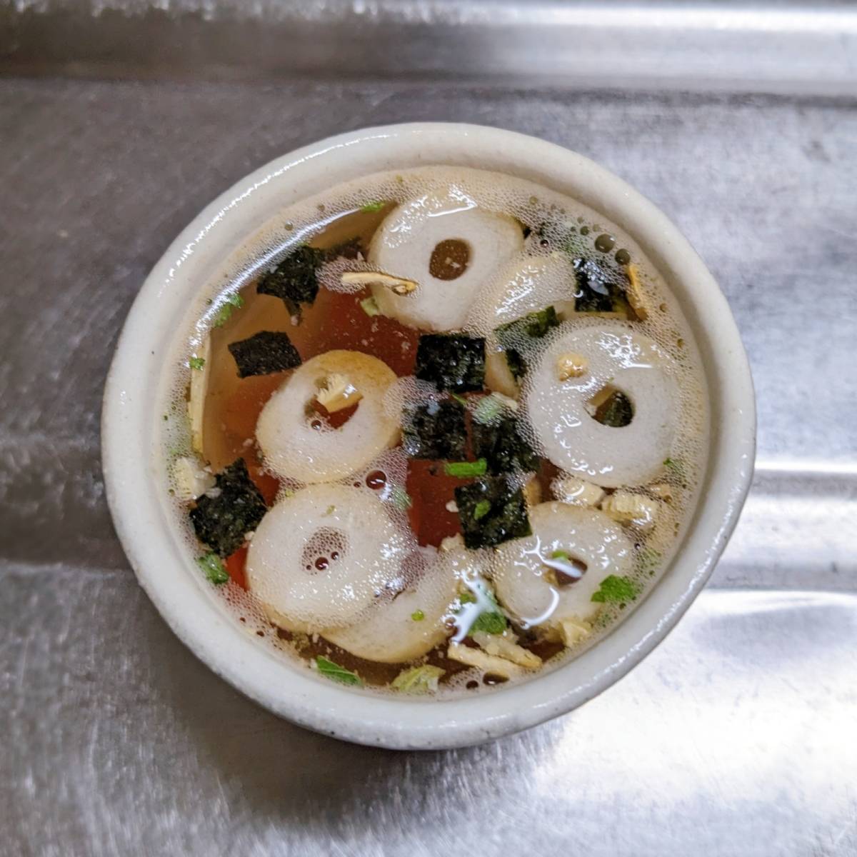 永谷園公式の「焼きパプリカのお吸いもの」のレシピ