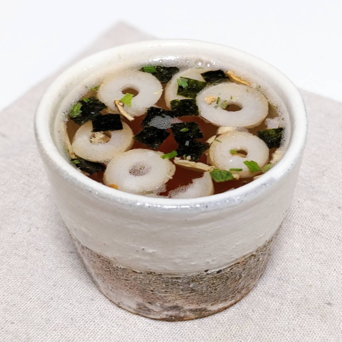 永谷園公式の「焼きパプリカのお吸いもの」のレシピ