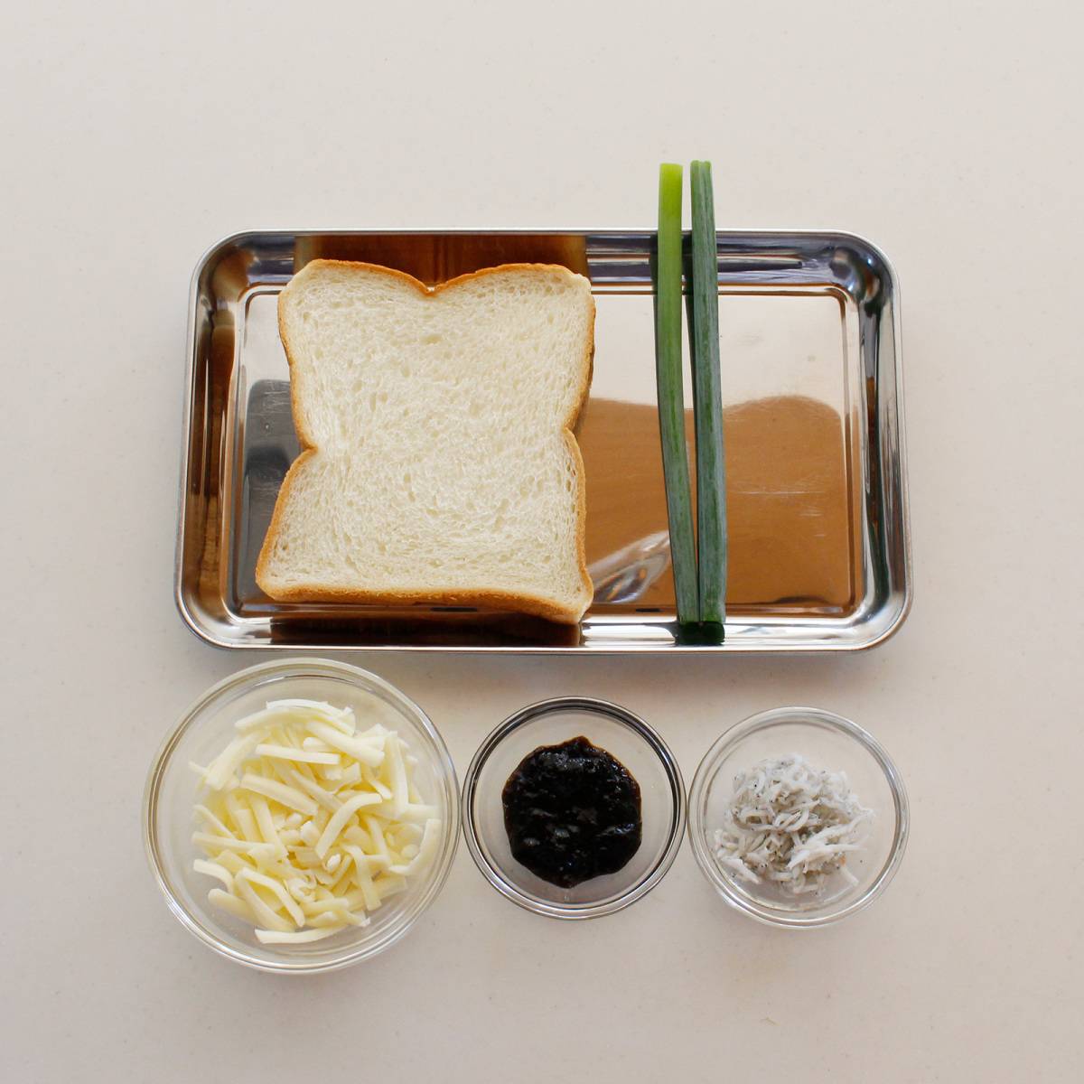 フジパン公式の「海苔佃煮のトースト」のレシピ