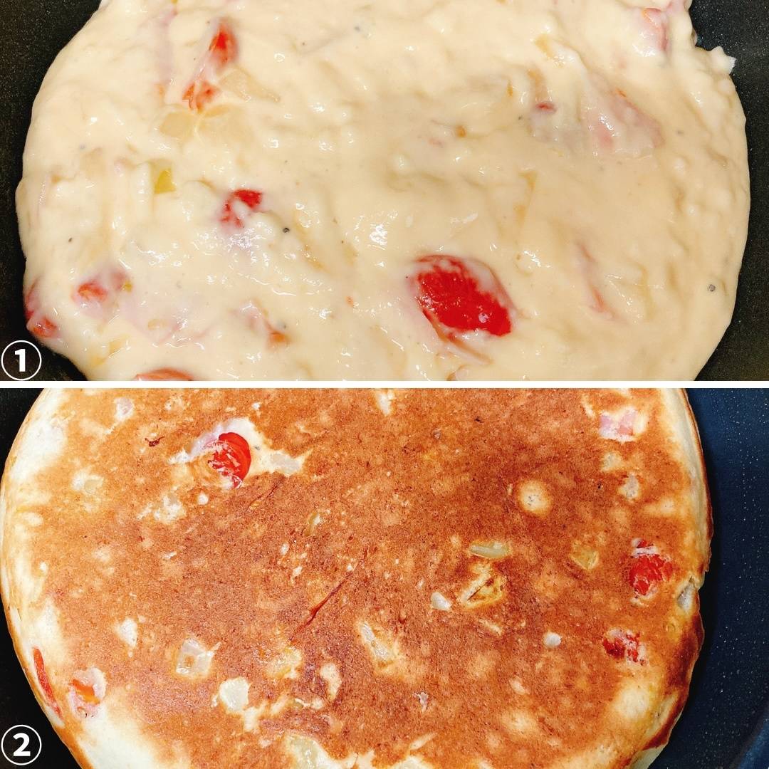 森永公式の「つい余ってしまった野菜救済！おやさいケークサレ」のレシピ