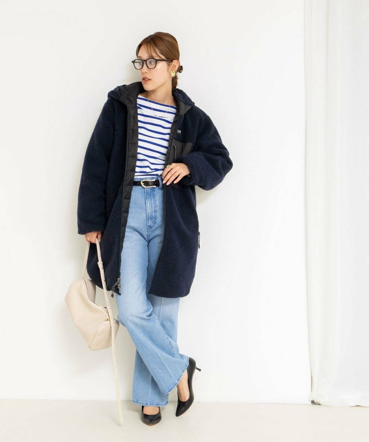 2月の京都向けパンツコーデ