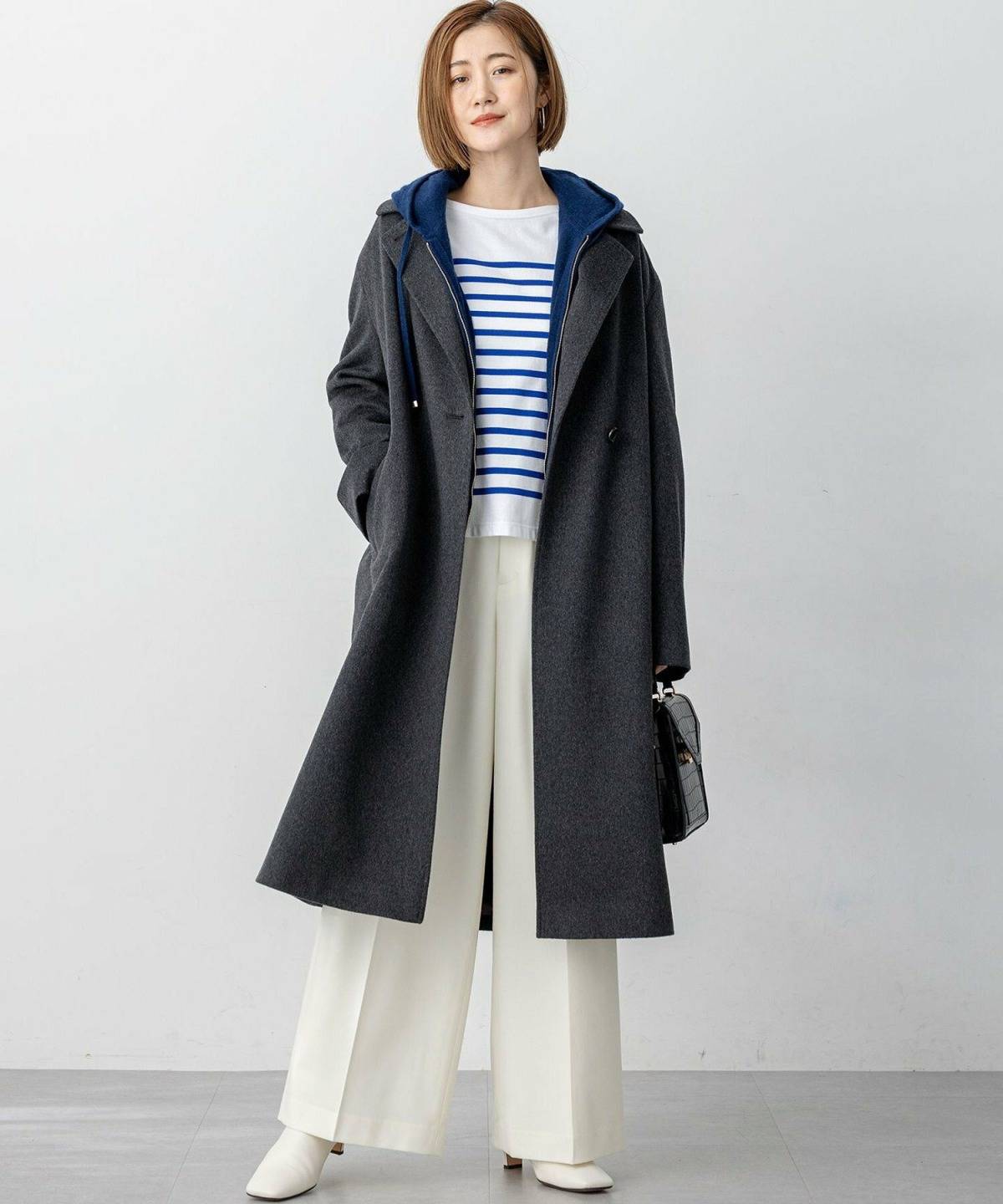 2月の京都向けパンツコーデ