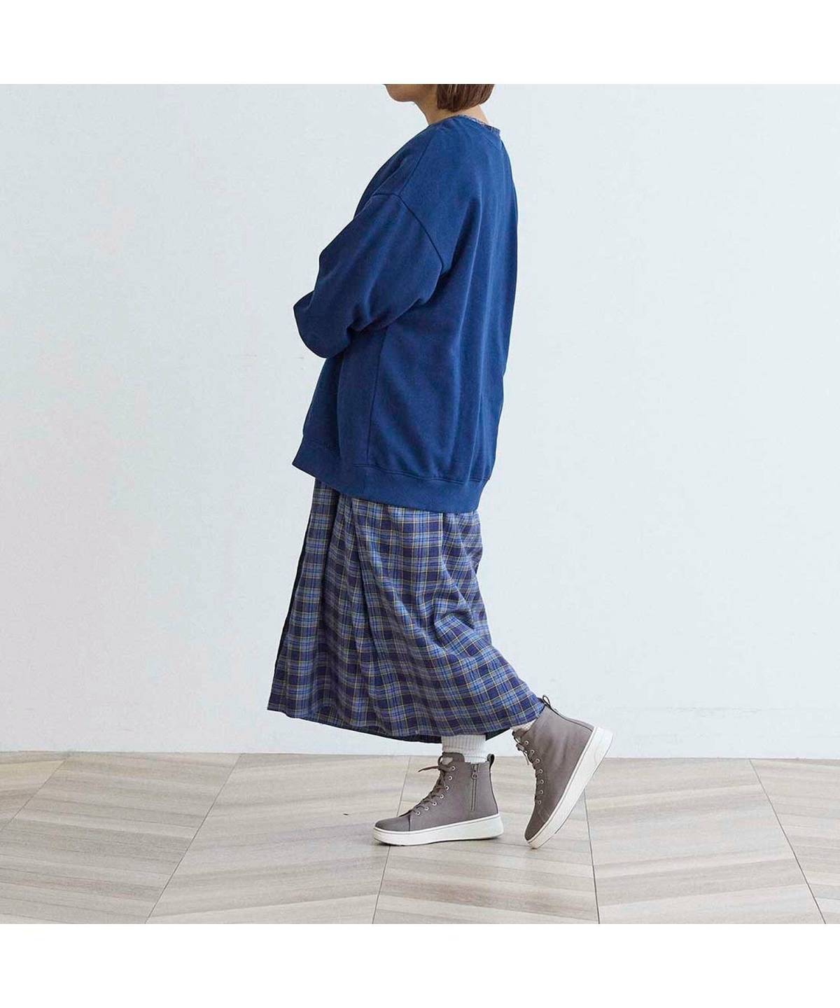 ハイカットスニーカーコーデ