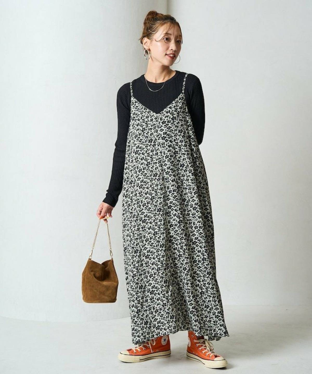 ハイカットスニーカーコーデ